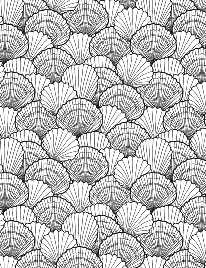 Ocean Adult Colouring Book for Peace & Relaxation | Underwater Scenes, Sea Creatures, and Marine Magic for Mindful Creativity and Stress Relief