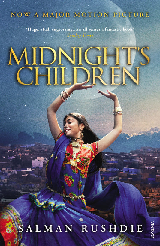 Midnight's Children by Salman Rushdie book cover
