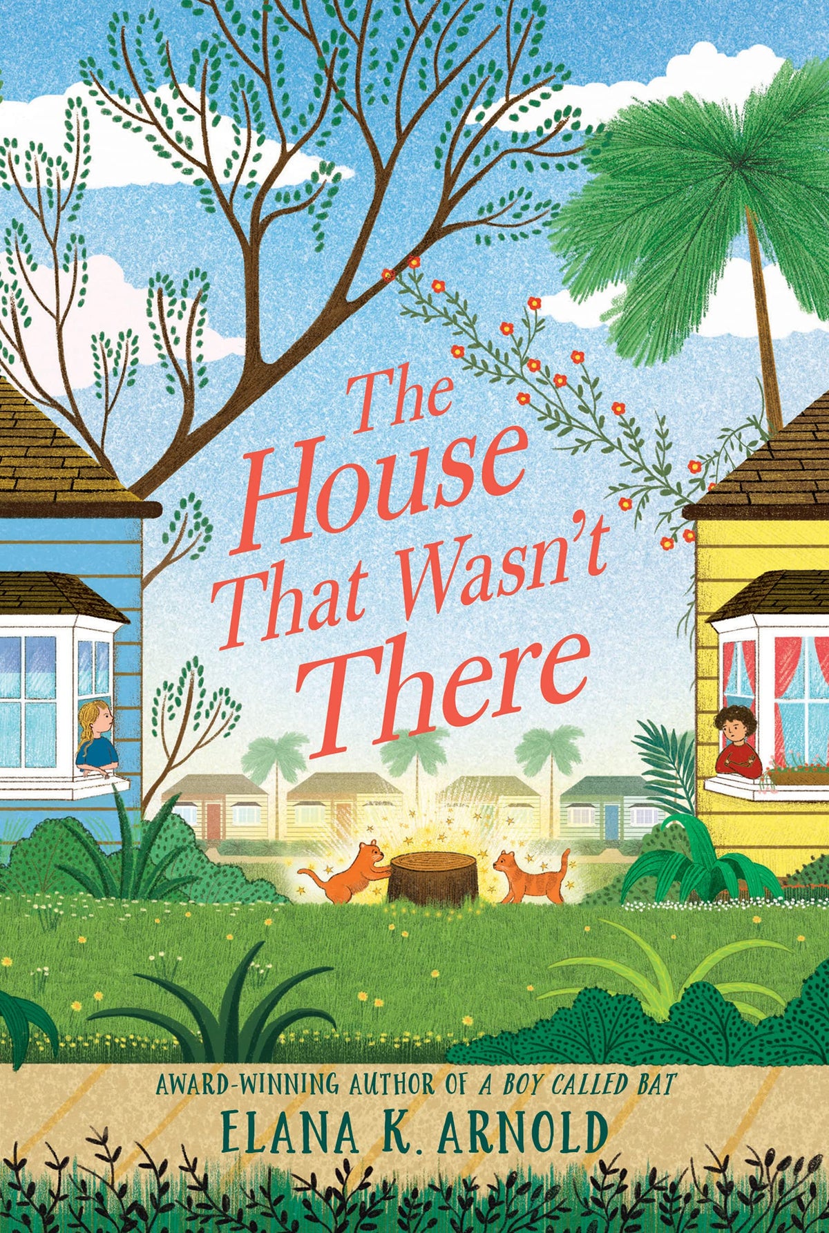 House That Wasnt There, The book cover