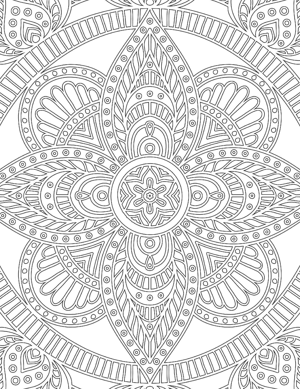 Mandala Adult Colouring Book for Adults | Beautiful Mandalas & Geometric Patterns to Relieve Stress, Improve Focus, Encourage Mindfulness and Inspire Creative Artistic Expression