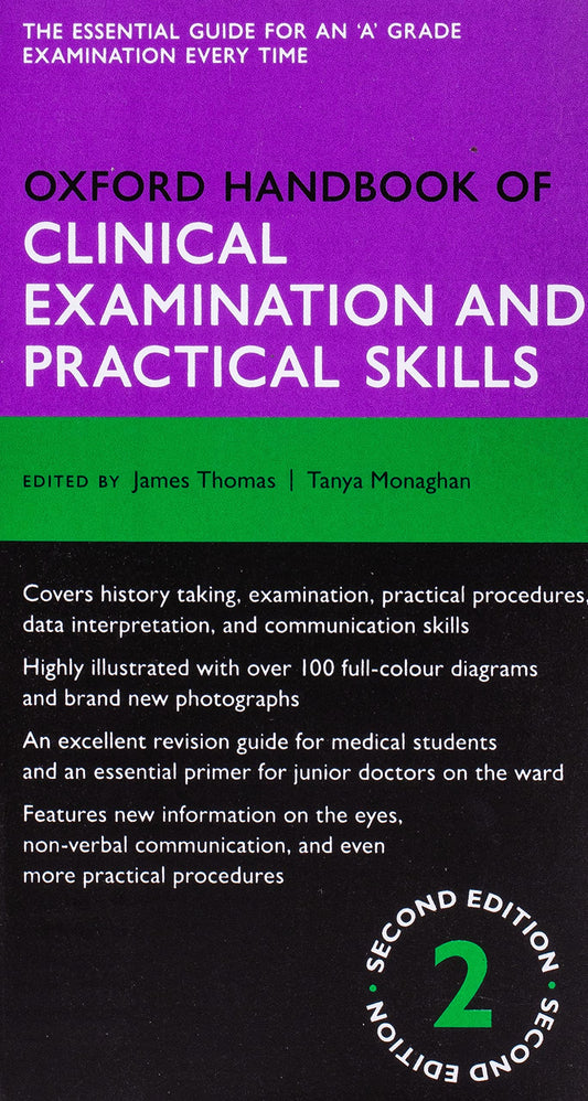 OXFORD HANDBOOK OF CLINICAL EXAMINATION AND PRACTICAL SKILLS 2E