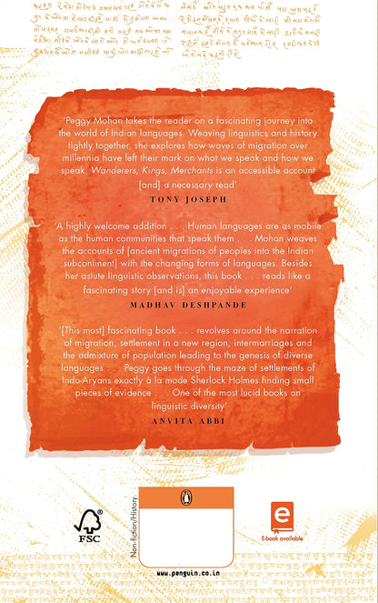 Wanderers, Kings, Merchants: The Story of India through Its Languages | Penguin Books on Indian History & Evolution | Non-fiction