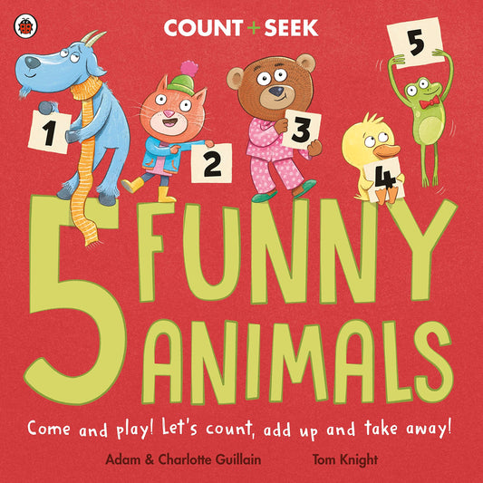 5 Funny Animals book cover