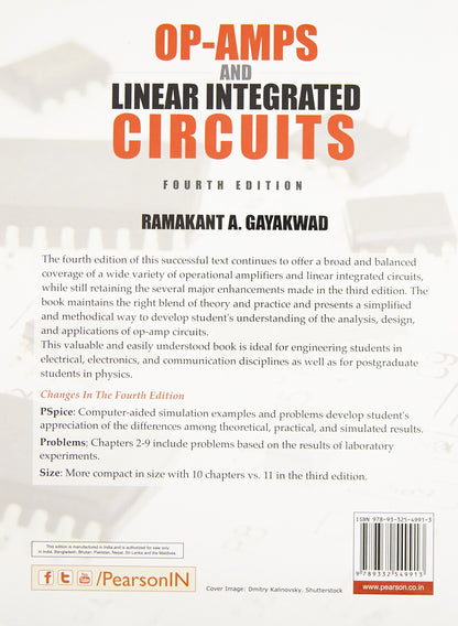 Op-Amps and Linear Integrated Circuits | Fourth Edition | By Pearson