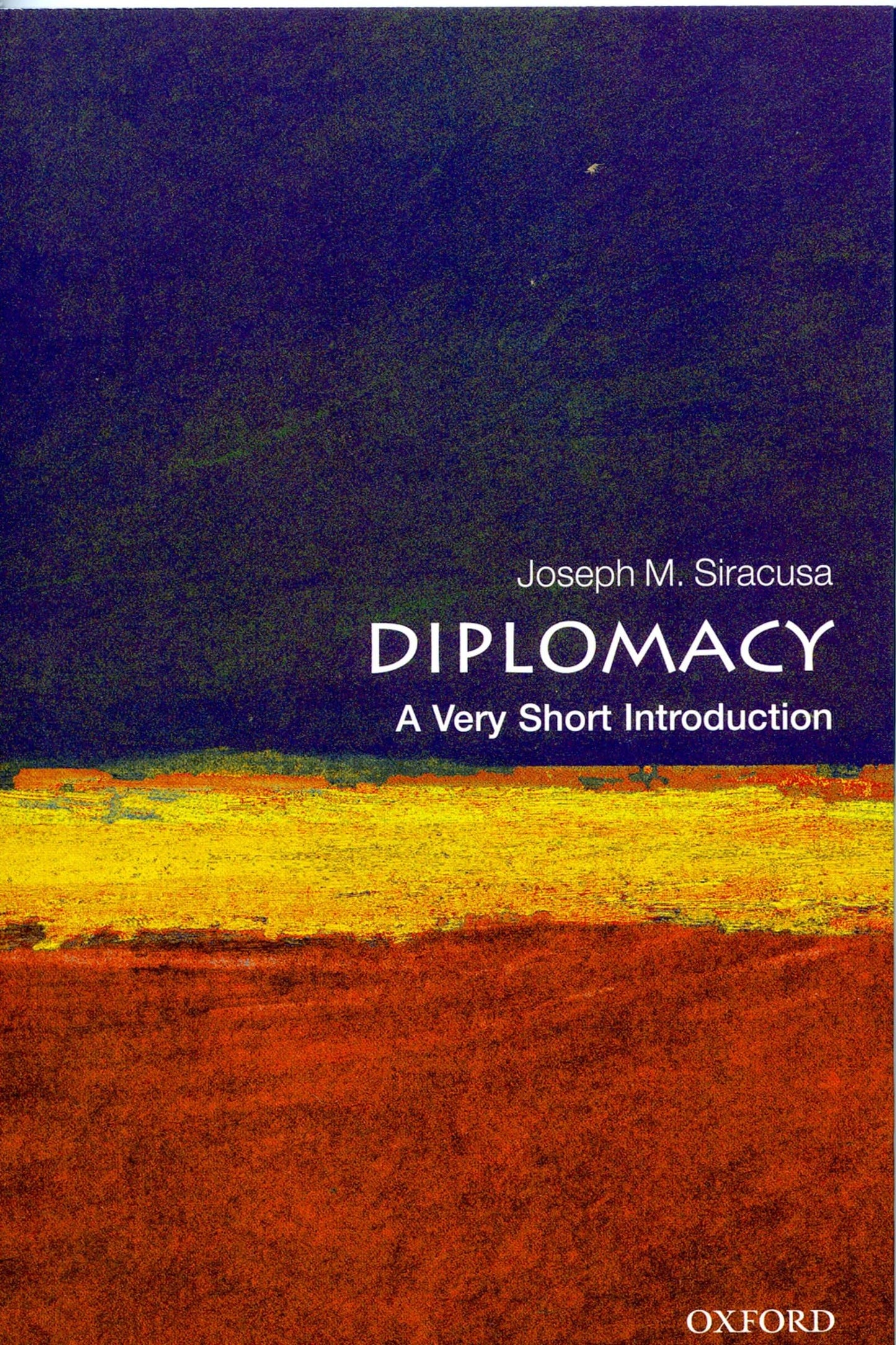 Diplomacy: A Very Short Introduction book cover