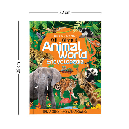 Animal World Children Encyclopedia for Kids Age 5–15 Years | Illustrated Animal Encyclopedia with Fun Facts, Trivia Questions & Answers | Learn About Wildlife, Sea Creatures, Birds, Mammals, Insects, Reptiles & Amazing Animal Kingdom Discoveries