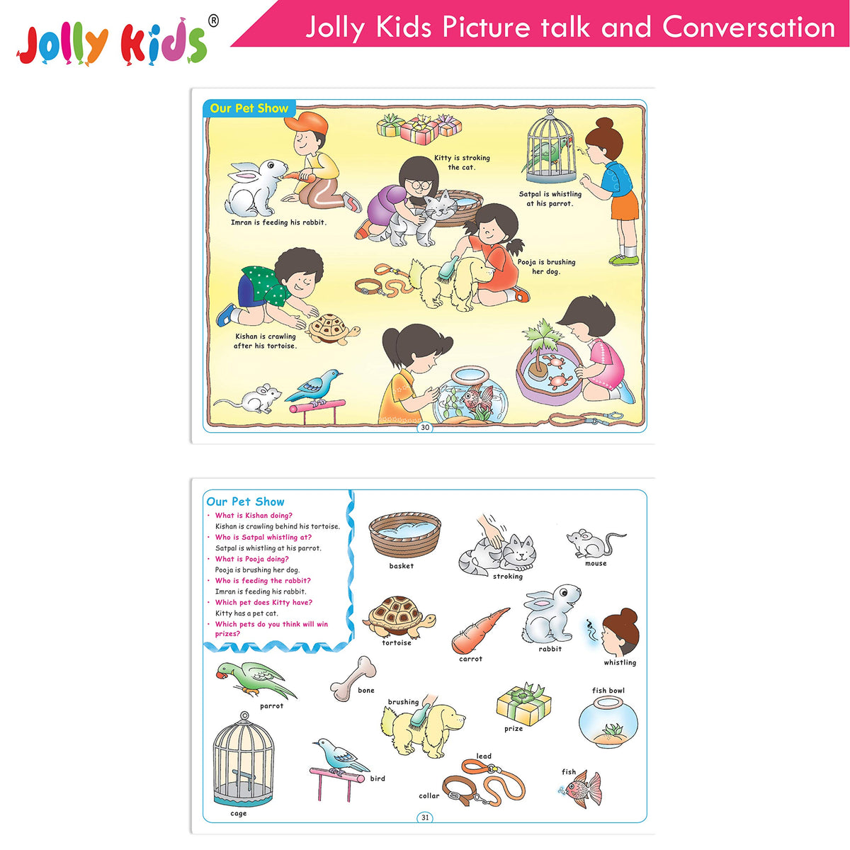 Jolly Kids Picture talk and conversation