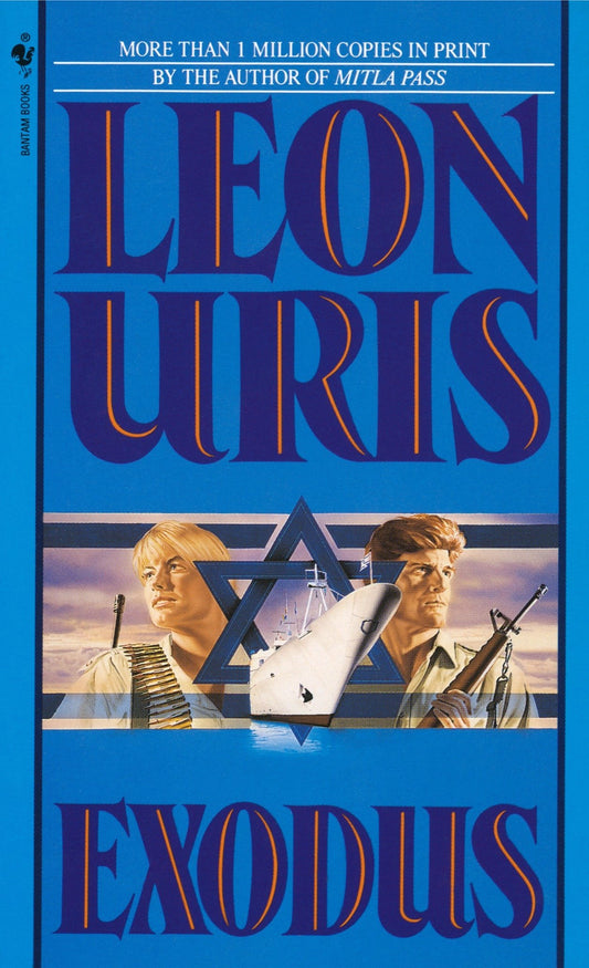 Exodus: A Novel of Israel by Leon Uris book cover