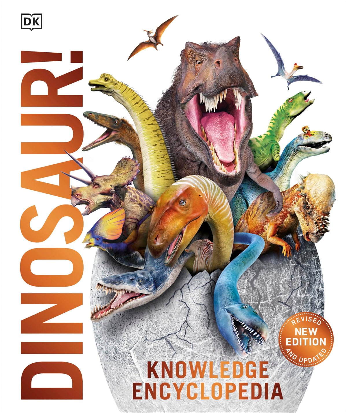 Knowledge Encyclopedia Dinosaur! An Illustrated Encyclopedia for Kids on Dinosaurs Extinction, Fossils, Prehistoric Life & Evolution