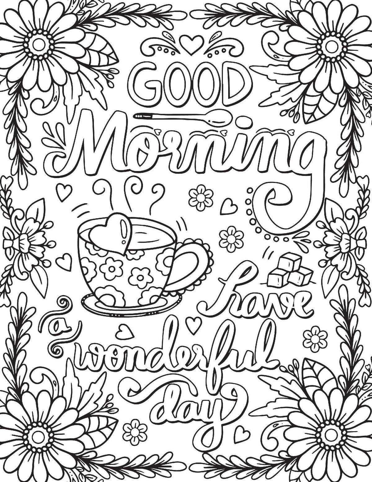 Motivation – Colouring Book for Adults | Inspirational Quotes to Color for Stress Relief, Mindfulness & Relaxation | Positive Affirmation Activity Book for Teens & Adults
