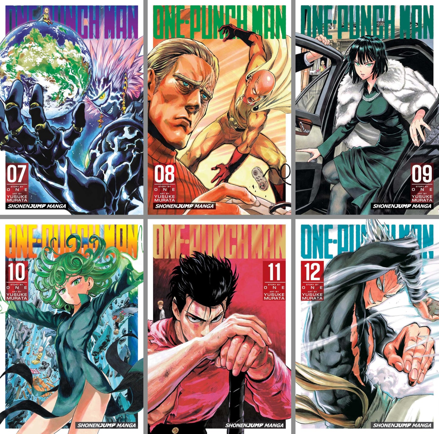 One-Punch Man Series Vol. 1–32 Complete Manga Collection by ONE (32 Books)