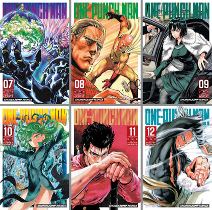 One-Punch Man Series Vol. 1–32 Complete Manga Collection by ONE (32 Books)