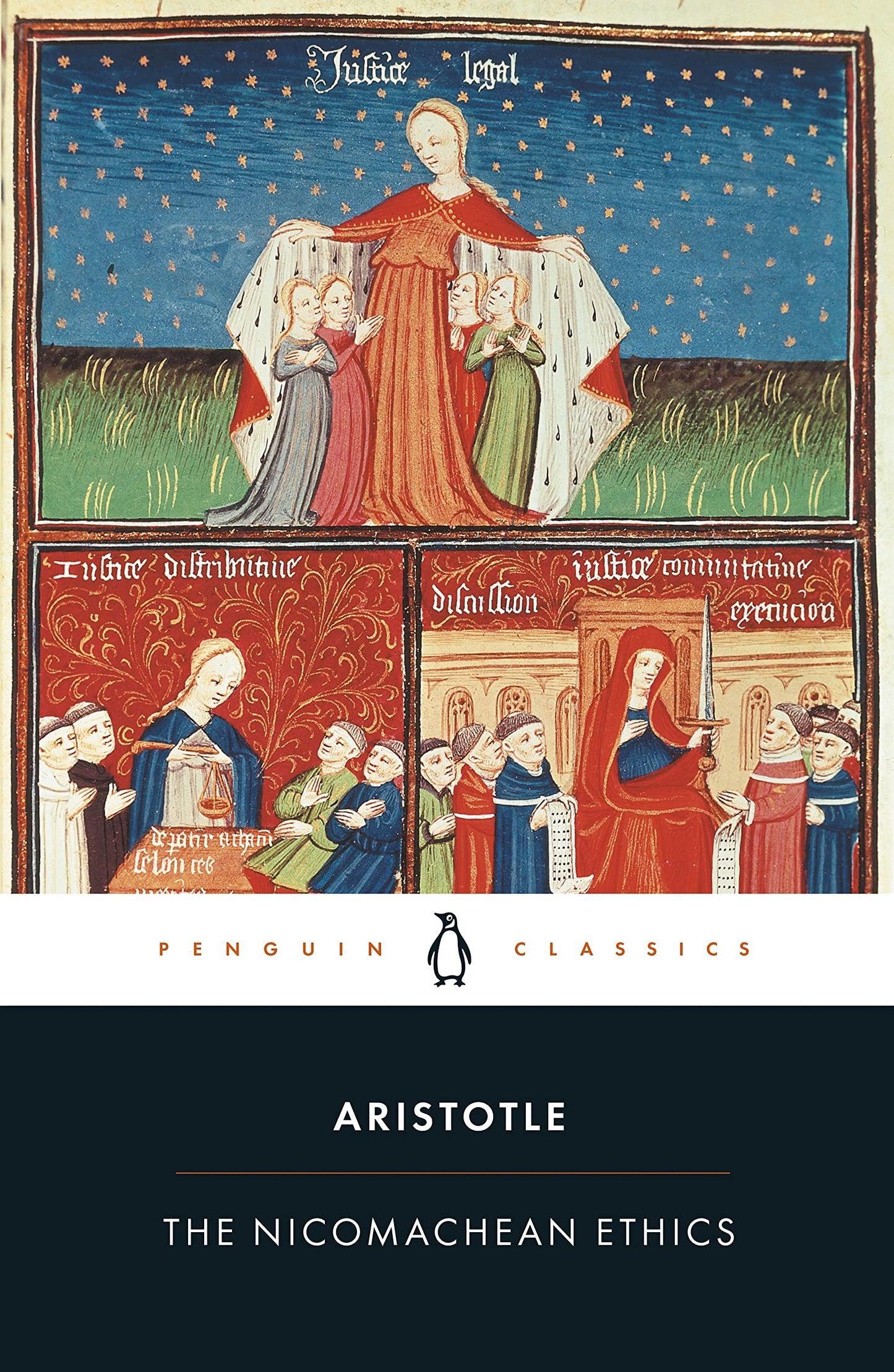 The Nicomachean Ethics (Penguin Classics) by Aristotle book cover