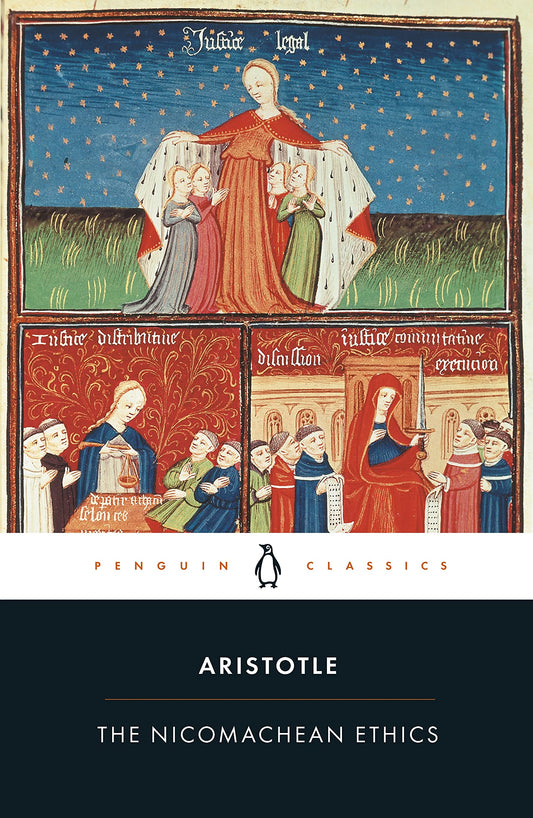 The Nicomachean Ethics (Penguin Classics) by Aristotle book cover
