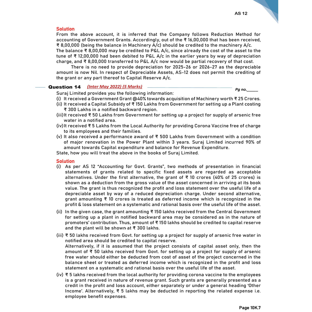 PW CA Intermediate Advanced Accounting Vol 2 By CA Nitin Goel | Covering Theory, Exercise and Previous Years Questions & Solutions | Latest Syllabus For May 2027 Exams