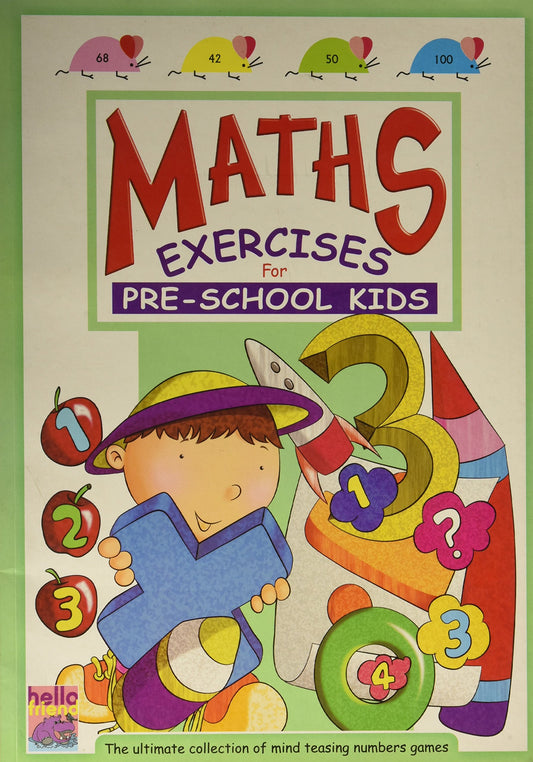 Math Exercises - For Preschool book cover