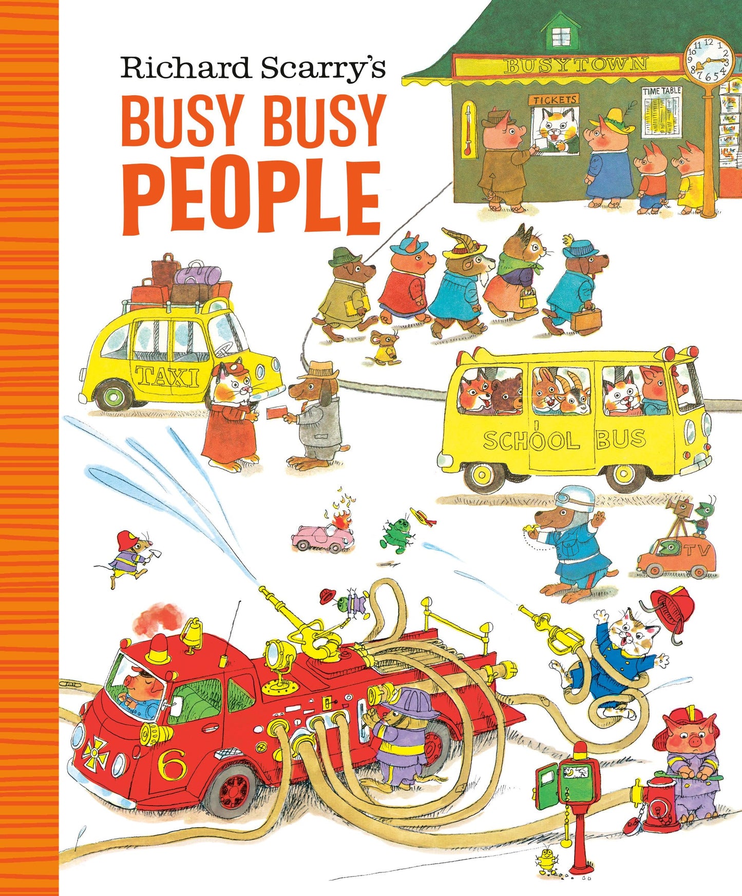 Richard Scarrys Busy Busy People book cover