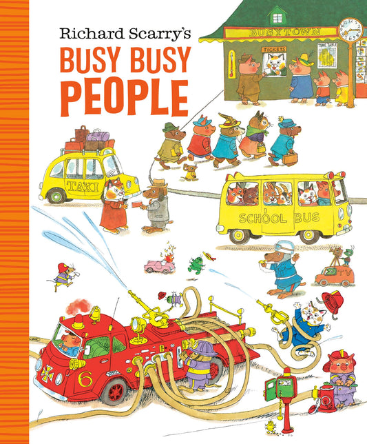 Richard Scarrys Busy Busy People book cover