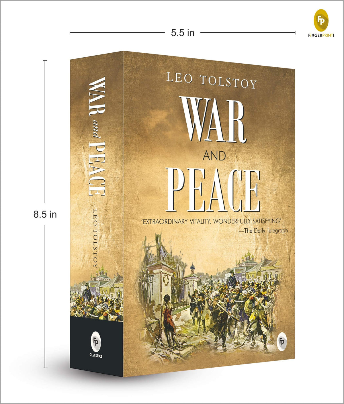 War And Peace By Leo Tolstoy | Premium Classic Edition | Historical Fiction Novel | Russian Literature | Napoleonic Wars | Love & War | Philosophical Themes | Literary Masterpiece | Premium Paperback