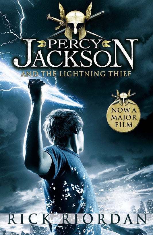 Percy Jackson and the Lightning Thief (Percy Jackson and the Olympians) by Rick Riordan book cover