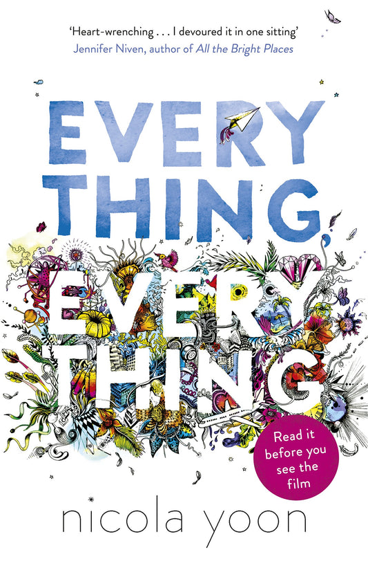 Everything  Everything by Nicola Yoon book cover