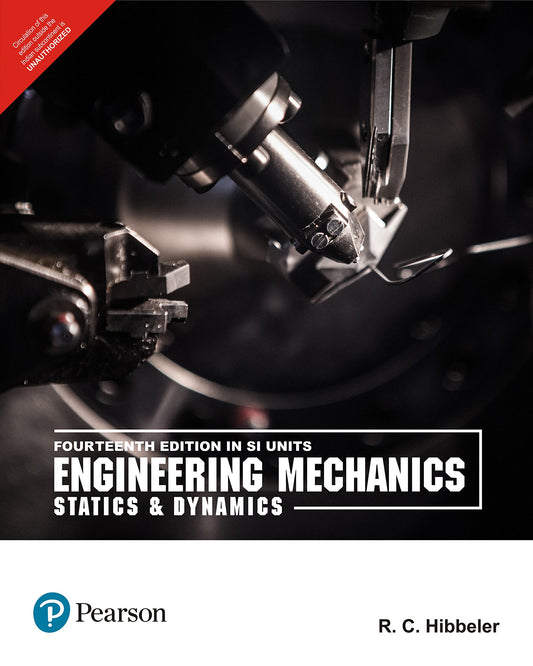 AICTE Recommended| Engineering Mechanics: Principles of Statics and Dynamics| By Pearson by R C Hibbeler book cover