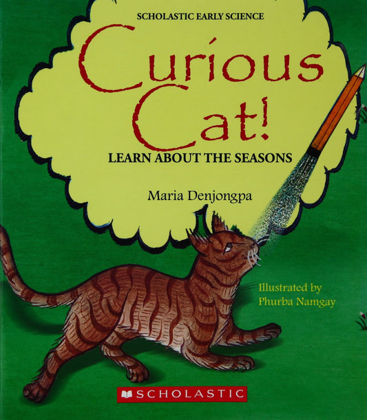 CURIOUS CAT!: LEARN ABOUT THE SEASONS book cover