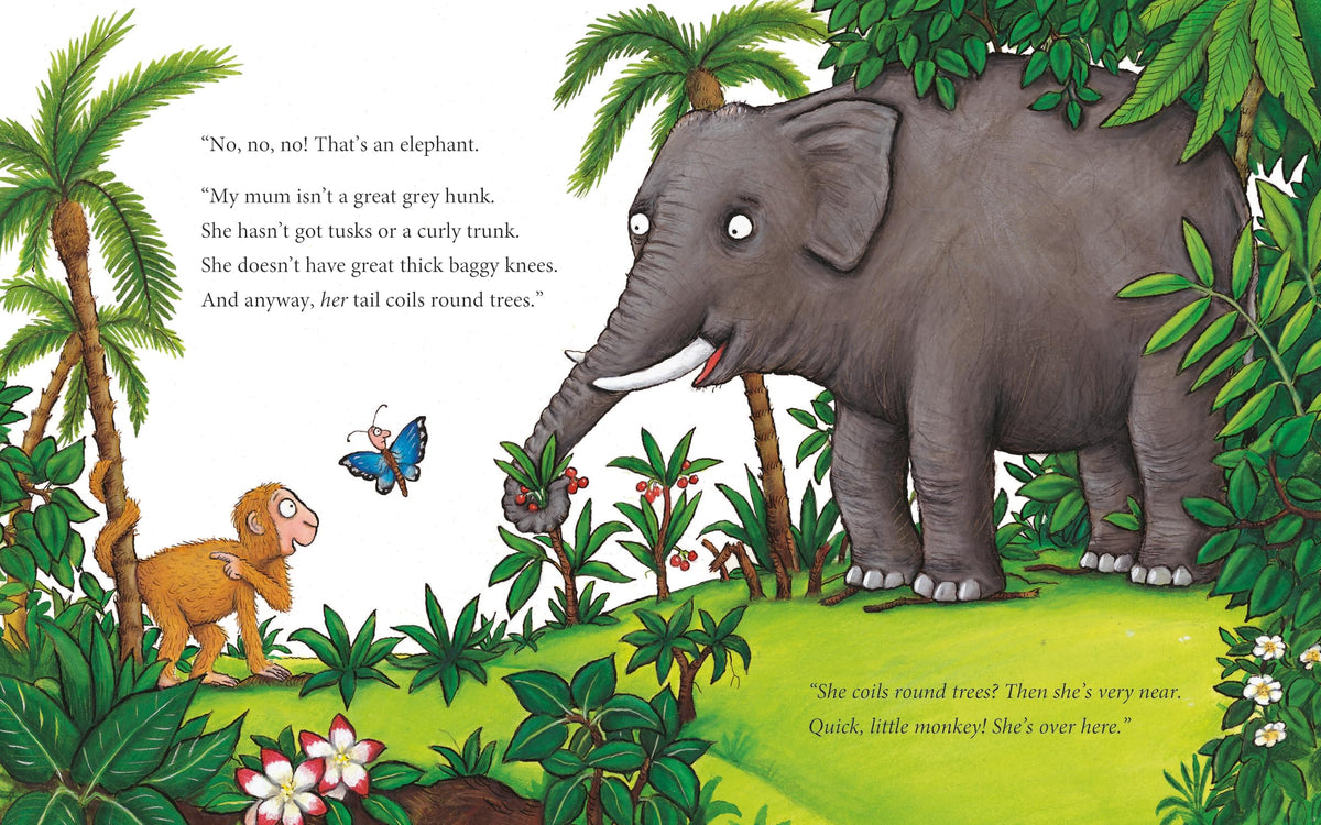 Monkey Puzzle: A funny rhyming story about jungle animals from the creators of The Gruffalo
