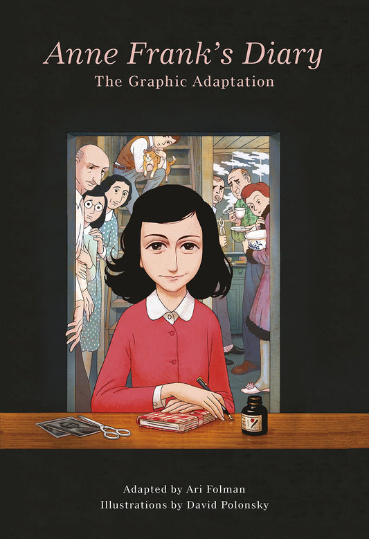 Anne Frank’s Diary: The Graphic Adaptation (Lead Title) book cover
