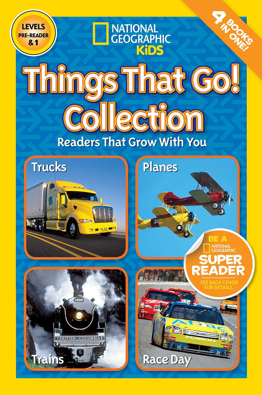 National Geographic Readers: Things That Go Collection book cover