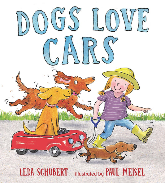 Dogs Love Cars book cover