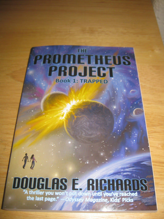 The Prometheus Project, Book 1: Trapped book cover