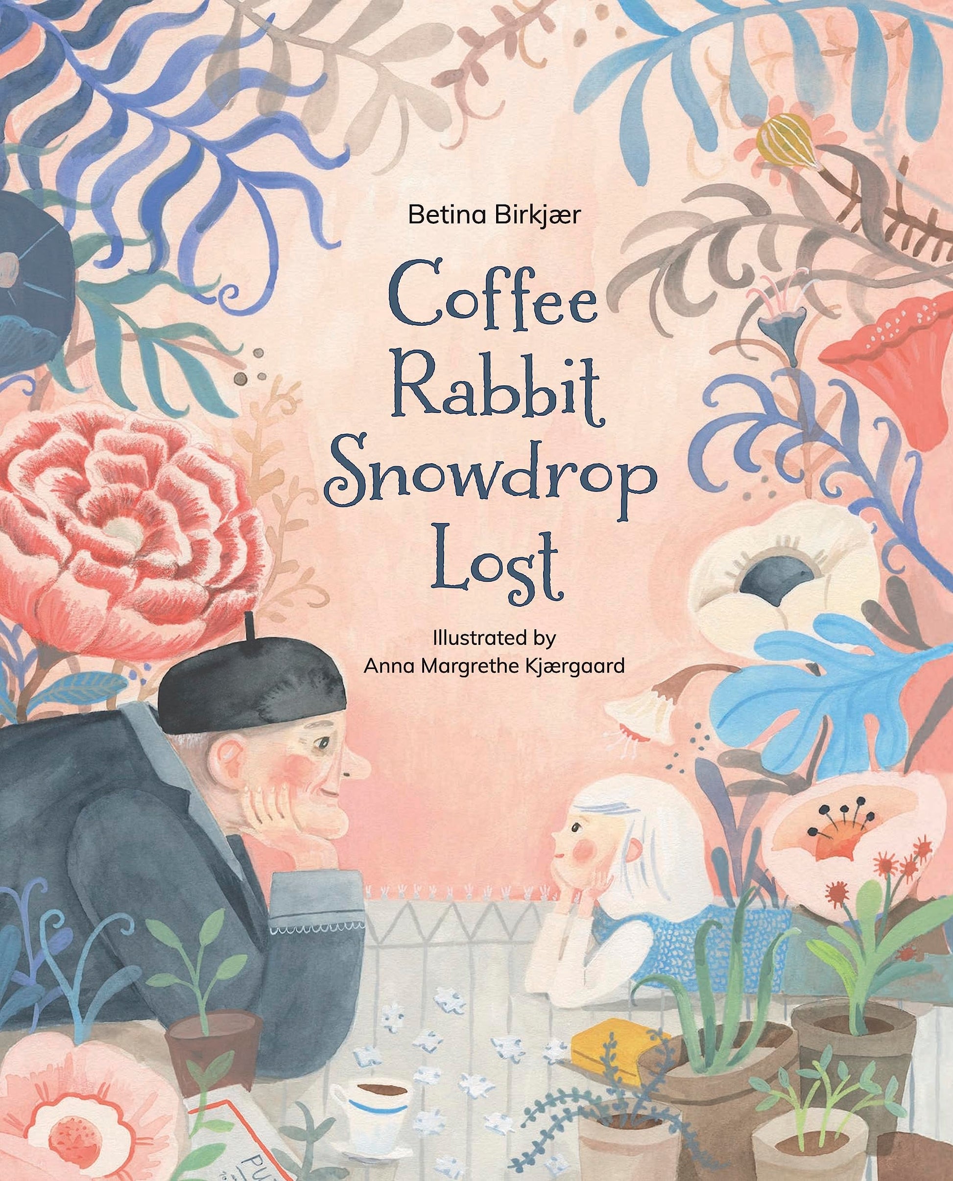 Coffee, Rabbit, Snowdrop, Lost book cover