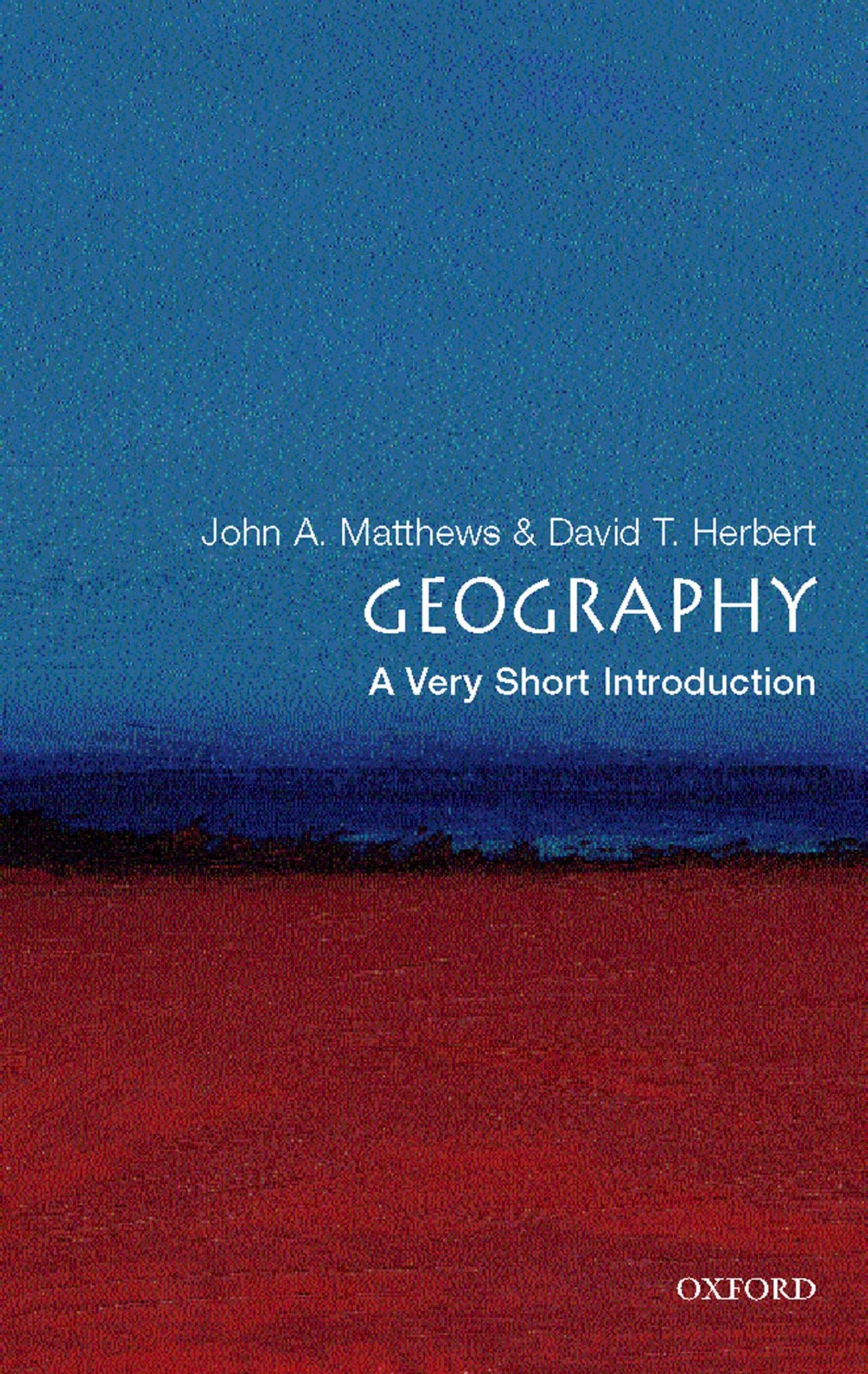 Geography: A Very Short Introduction book cover