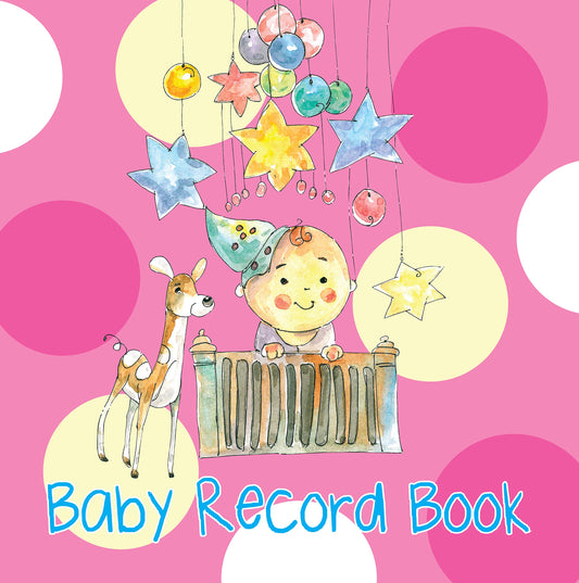 Record Book: Baby Record Books for Girls (Pink): Pink book by Om Books Editorial Team (Author) book cover