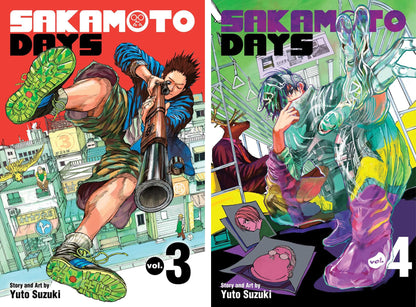 Sakamoto Days Vol. 1–20 Complete Manga Series Collection by Yuto Suzuki (20 Books)