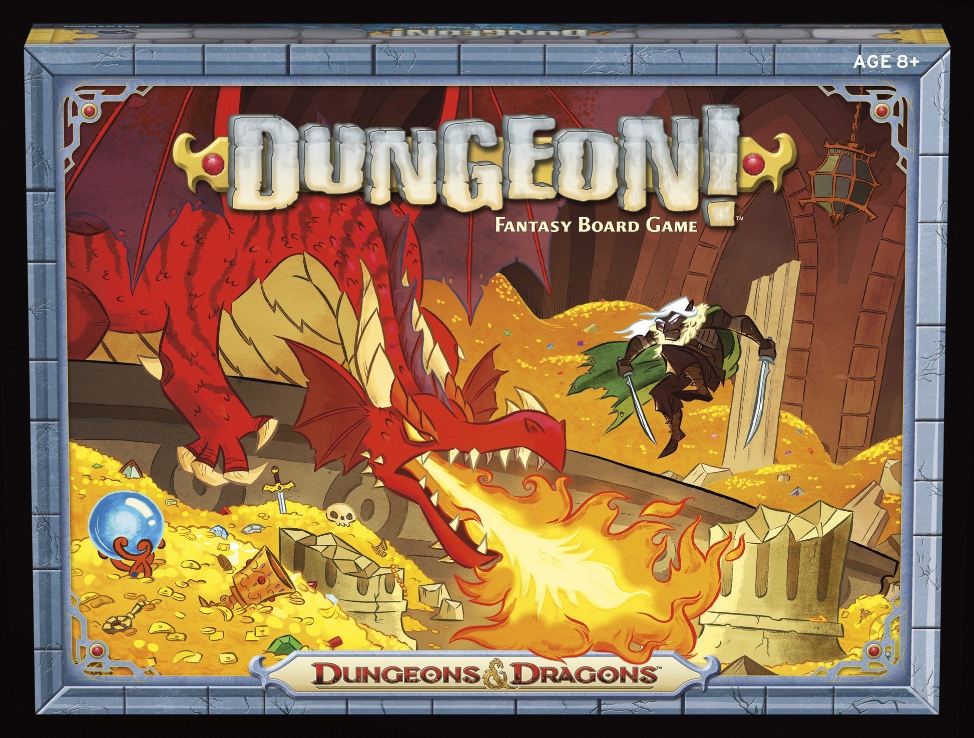 Penguin Random House Wizards of the Coast A78490000 Dungeon! Fantasy Board Game - Dungeons & Dragons Multi-colored for-All Ages by Wizards RPG Team (Creator) book cover