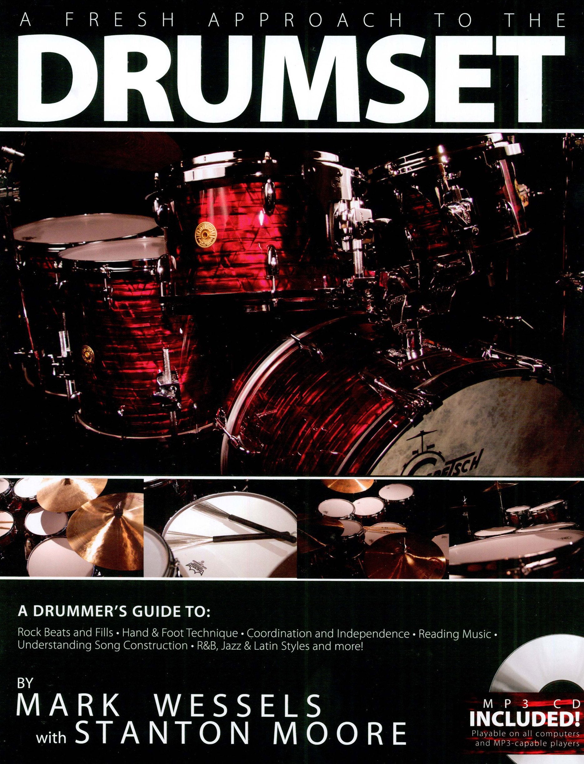 A Fresh Approach To The Drumset by Mark Wessels (Author) book cover