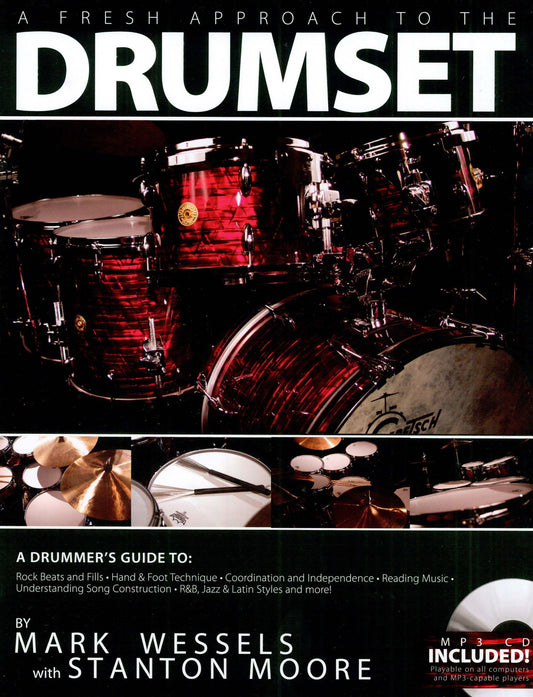 A Fresh Approach To The Drumset by Mark Wessels (Author) book cover
