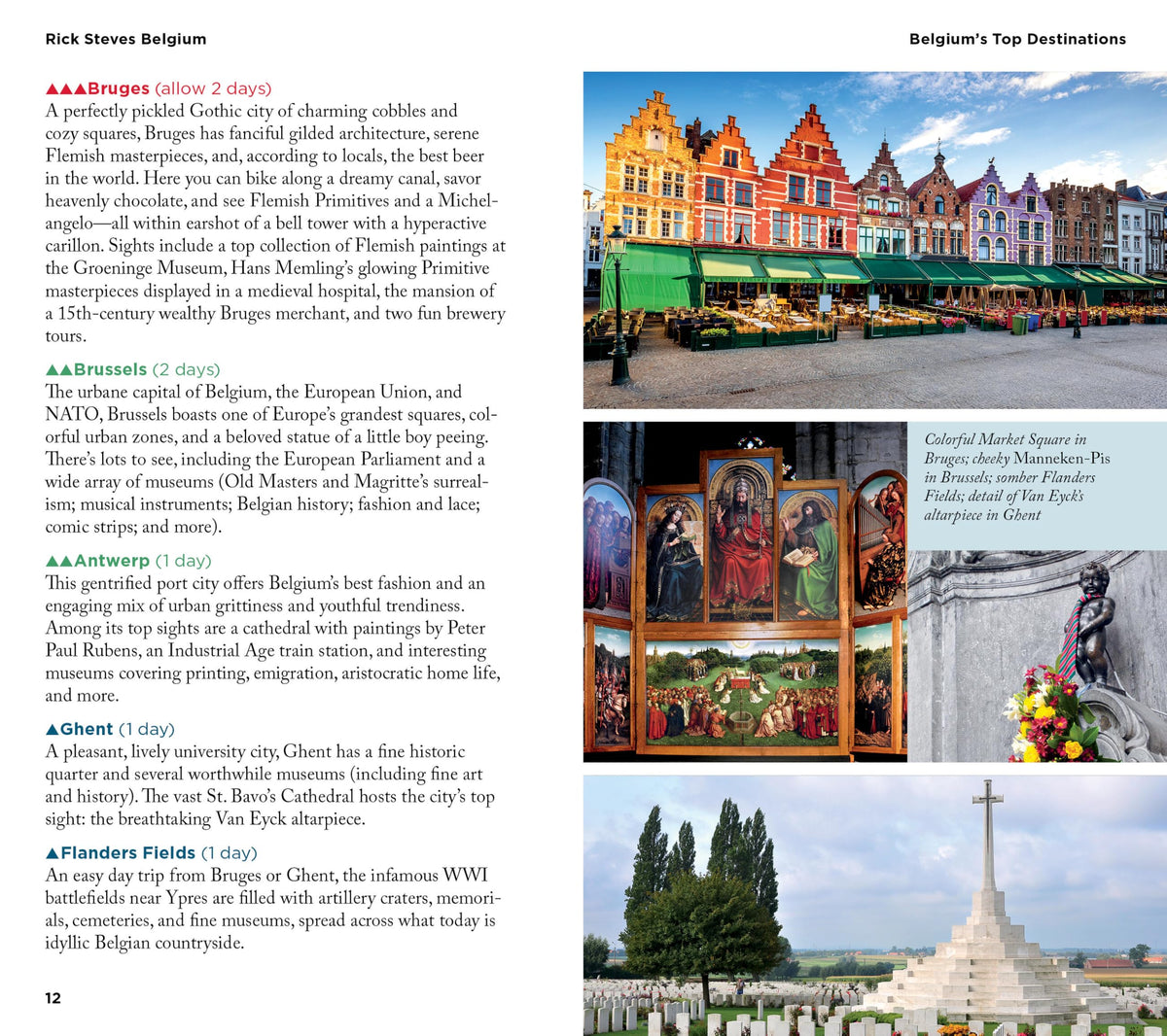 Rick Steves Belgium: Bruges, Brussels, Antwerp & Ghent (Fifth Edition) (Rick Steves Travel Guide)