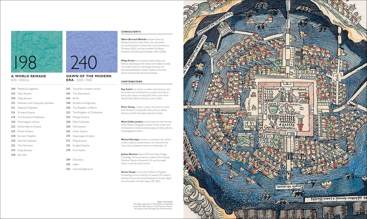 Civilizations Map by Map: From Ancient Empires to Forgotten Cultures (DK History Map by Map)