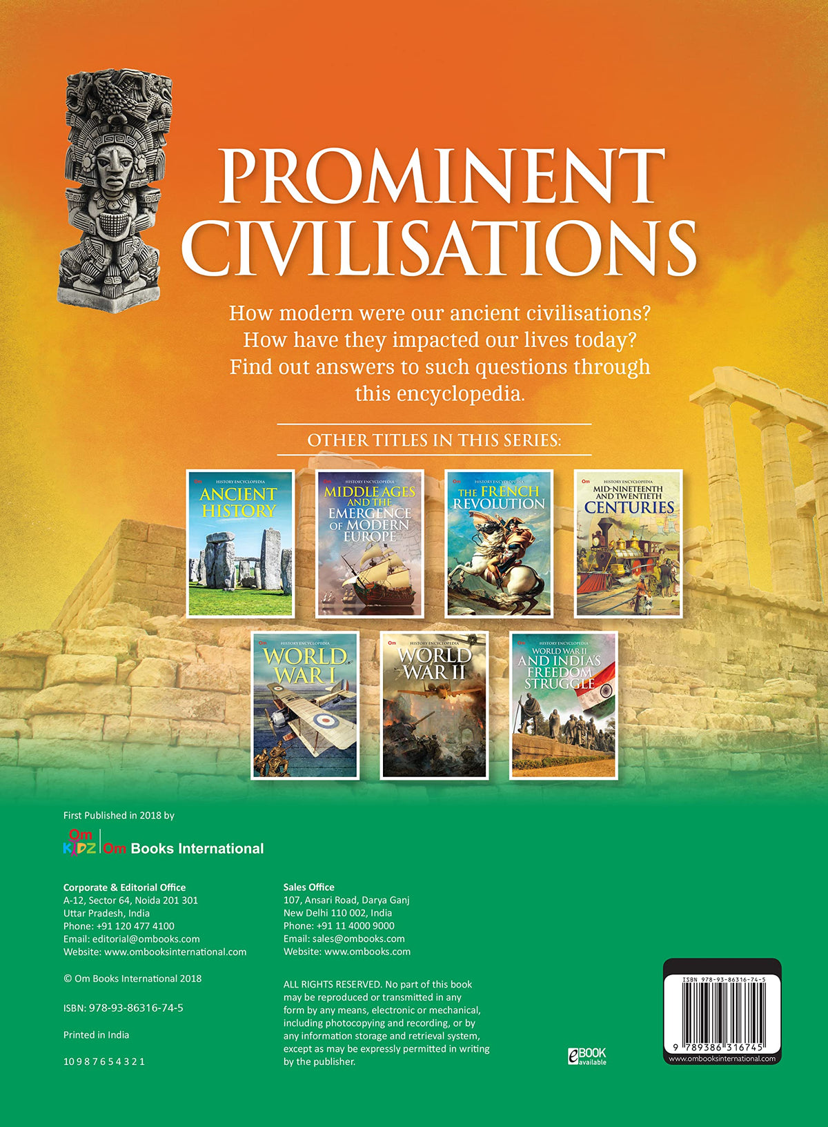 Prominent Civilisations: Kids' History Encyclopedia | Civilisations of the World | Rise of Ancient Civilisations | Explore Buddha to Pharaohs, Hinduism & Vedic Period | Kids' Guide to Civilisations and Their Stories