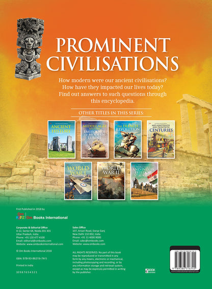 Prominent Civilisations: Kids' History Encyclopedia | Civilisations of the World | Rise of Ancient Civilisations | Explore Buddha to Pharaohs, Hinduism & Vedic Period | Kids' Guide to Civilisations and Their Stories
