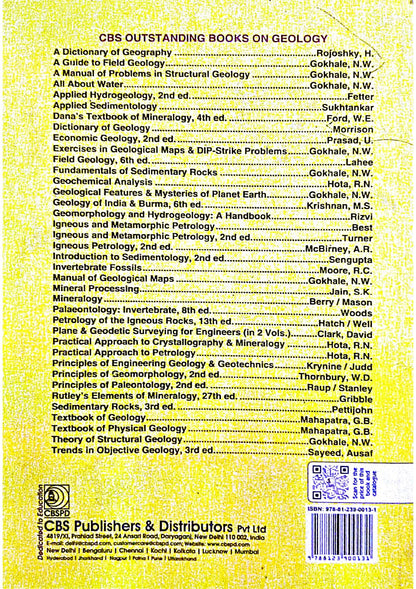 A Textbook Of Geology (Pb 2024)