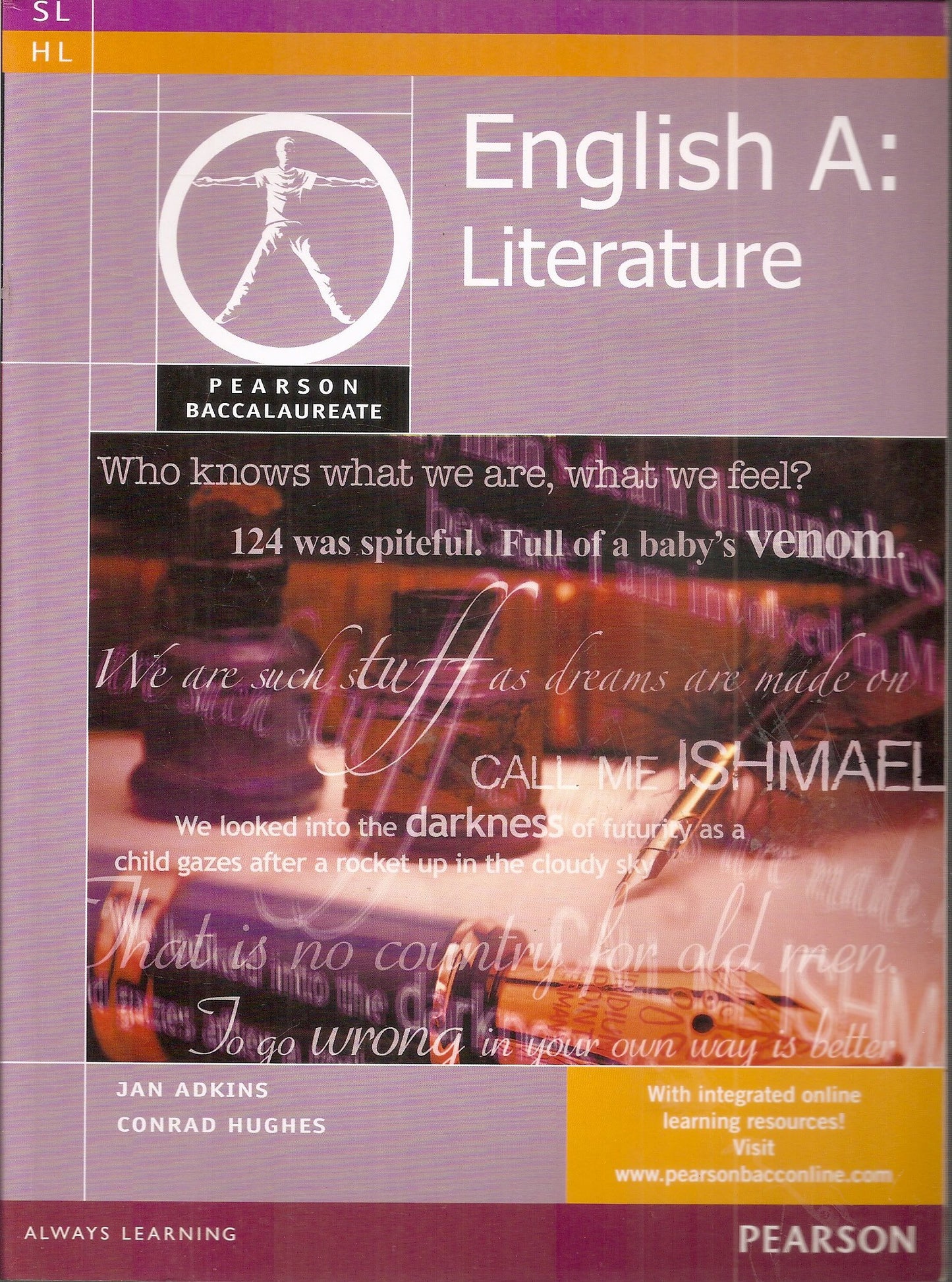 Pearson Baccalaureate: English A: literature for the IB Diploma (Pearson International Baccalaureate book cover