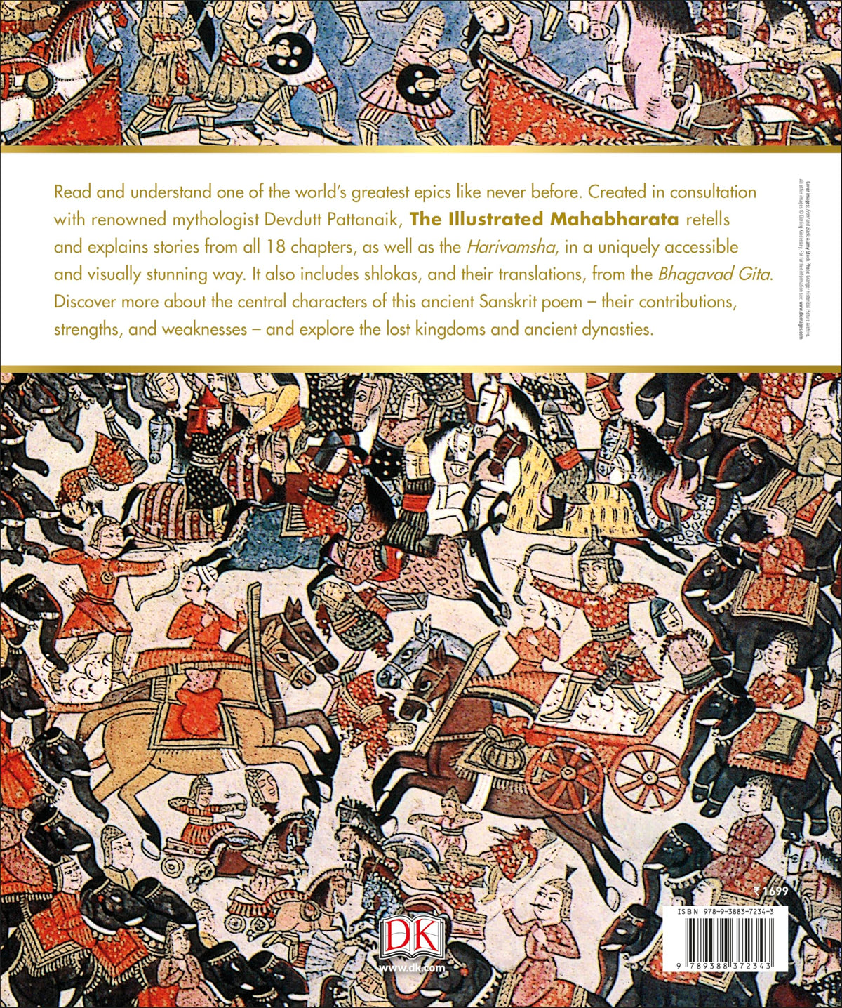The Illustrated Mahabharata: The Definitive Guide to India’s Greatest Epic | Complete Retelling with the Bhagavad Gita, Hindu Mythology & Collector’s Gift Edition