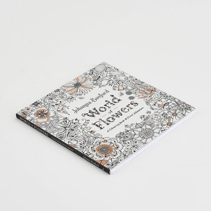World of Flowers: A Colouring Book and Floral Adventure