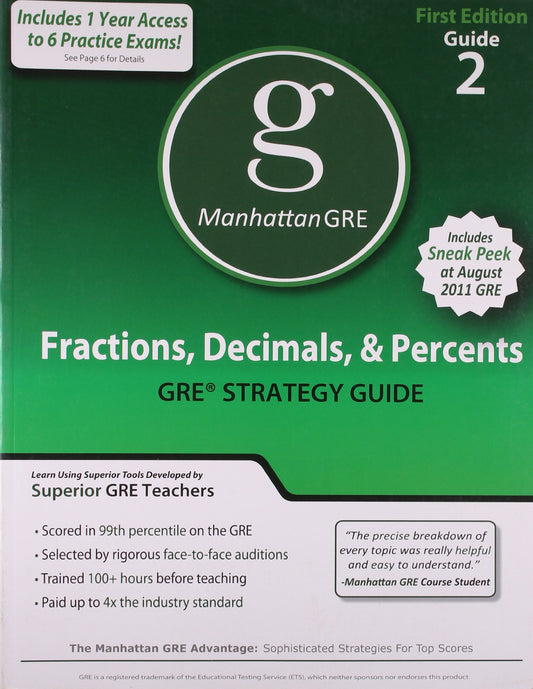 Fractions, Decimals, & Percents book cover