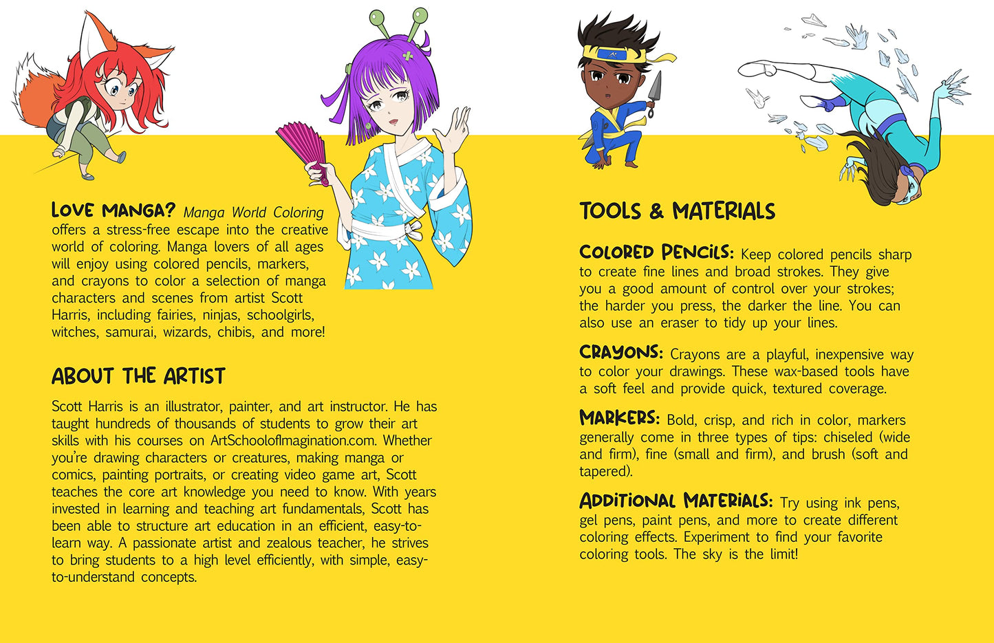 Manga World Coloring