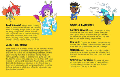 Manga World Coloring